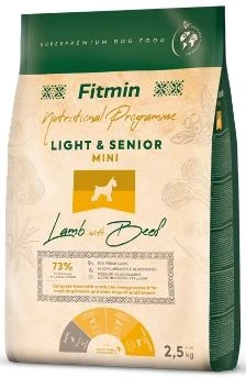 Fitmin 維持配方 小型高齡犬 羊肉與牛肉
