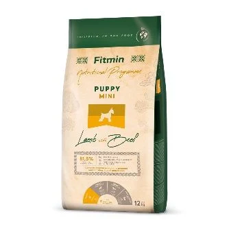 Fitmin 維持配方 小型幼犬 羊肉與牛肉