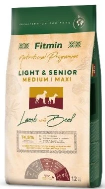 Fitmin 維持配方 中大型高齡犬 羊肉與牛肉