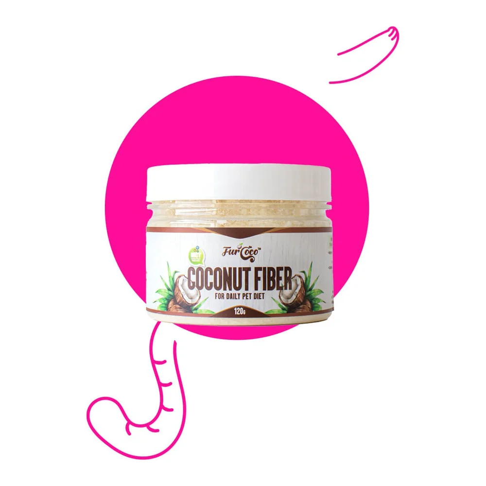 Furcoco 椰子纖維排毛粉