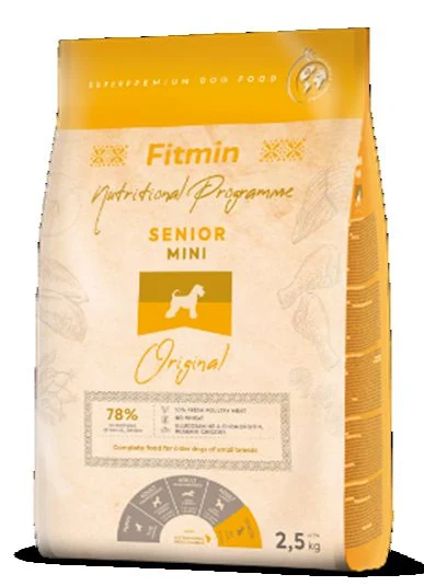 Fitmin 營養計劃 小型高齡犬 雞肉