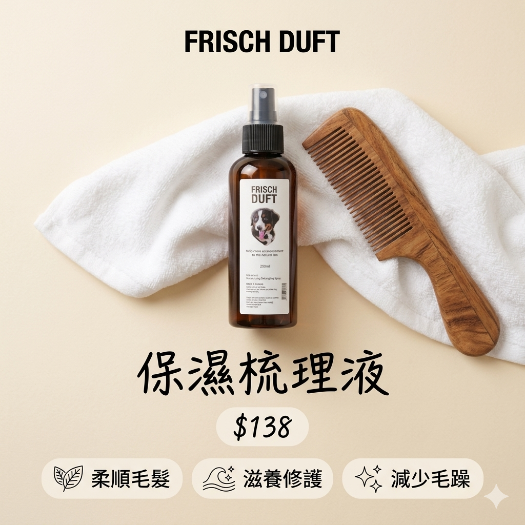 FRISCH DUFT 花花保濕梳理液 100ml